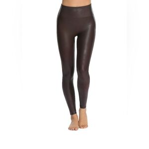 SPANX Ready-to-Wow Faux Leather Shaping Leggings